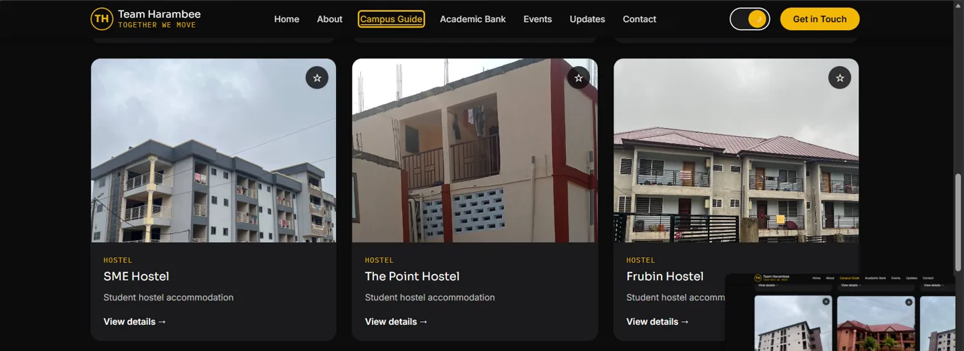 More hostels